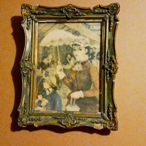 Vintage framed photo